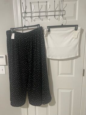 J Jill pants nwt xl with tube top nwt xl